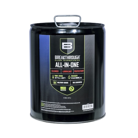 Breakthrough Clean Technologies Battle Born Bio-Synthetic All-In-One CLP Cleaner, Lubricant, & Protectant, 5-Gallon Can BB-AIO-5GL